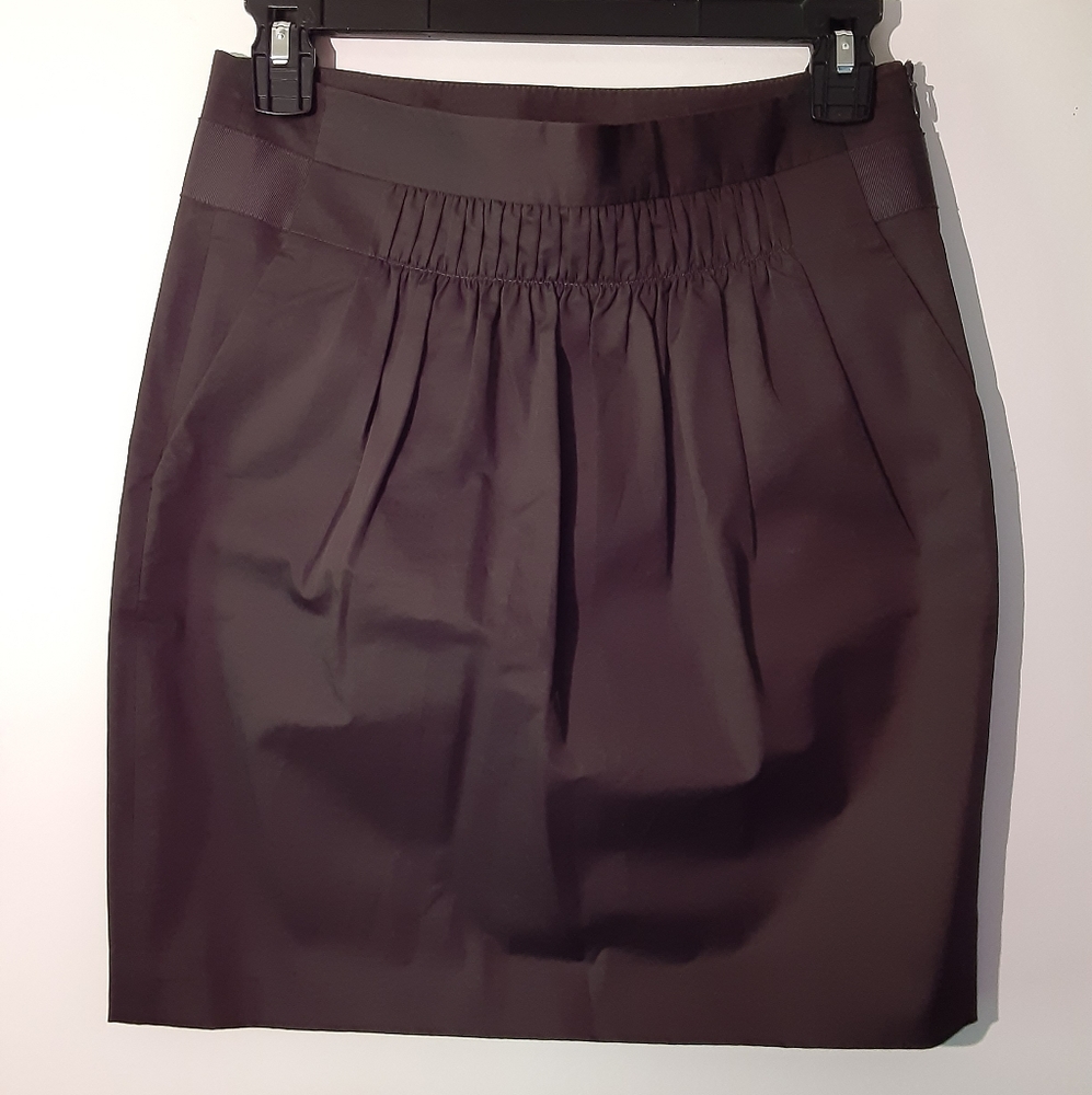 BANANA REPUBLIC Pleated Front, Stretch Skirt, Womens Size 0. NWT